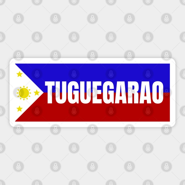 Tuguegarao City in Philippines Flag Sticker by aybe7elf